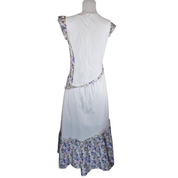 Adobe Lane Stunning Wildflower Boheimian Flirty Stunning Vacation Dress M NWT - Picture 4 of 7
